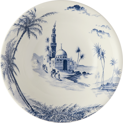 Тарелки под кашу Blue 4шт