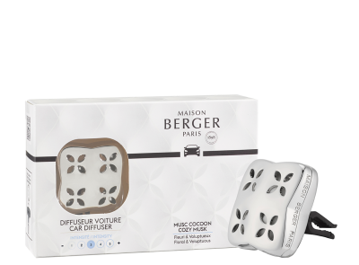 Автодиффузор-клипса Уют с ароматом Уютный мускус