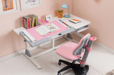 Накладка на стол с магнитным держателем Розовая Comf-pro